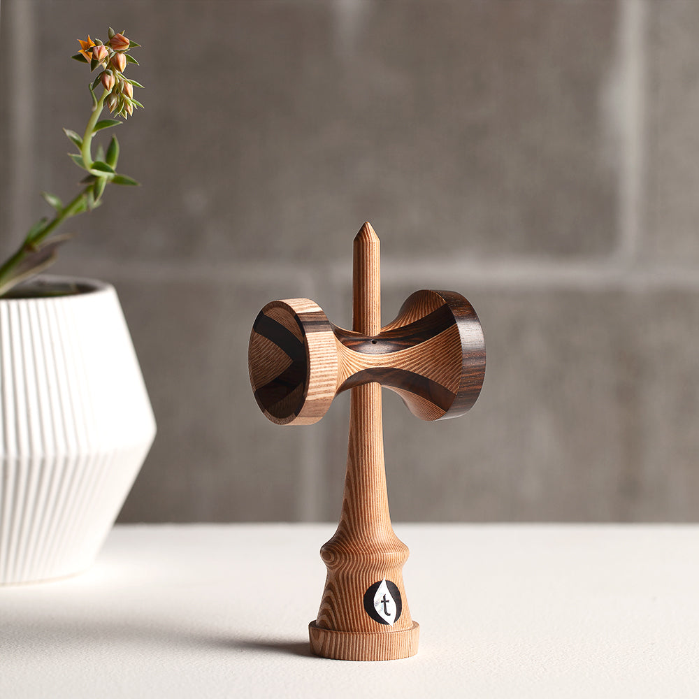 Handturned Terra Kendama Ebony
