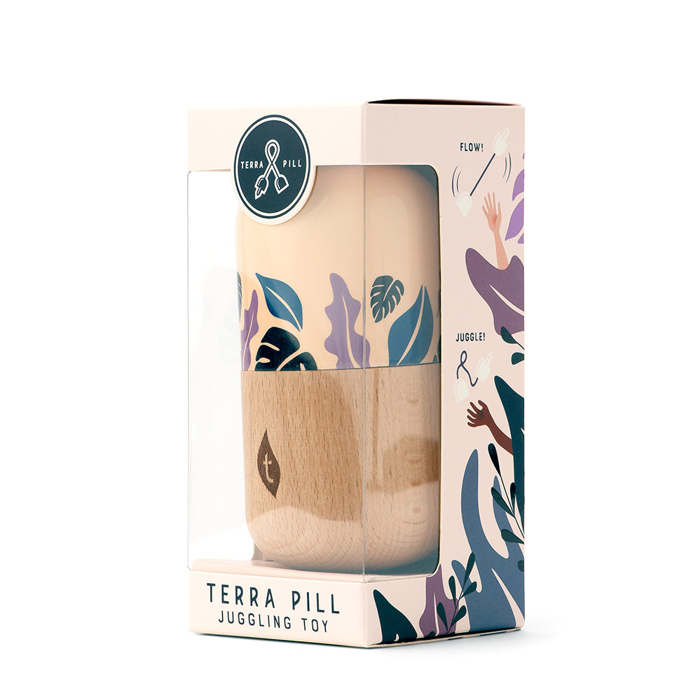 Terra Pill - Midsize Cream Flora
