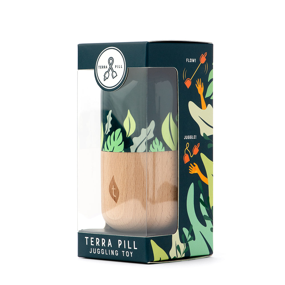 Terra Pill - Midsize Green Flora